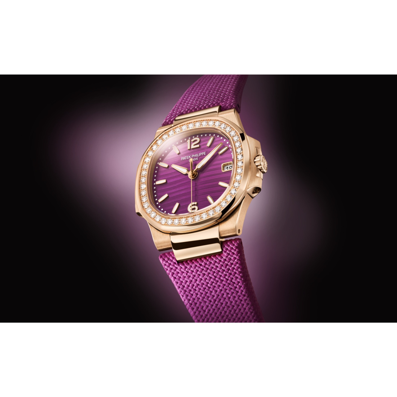 7010R-013 パテックフィリップノーチラス レディース クォーツ ローズゴールド[1]