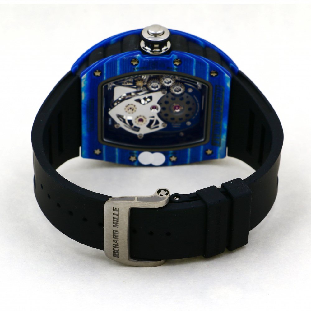 RM014 リシャールミルRICHARD MILLE トゥールビヨン ジャパン・ブルー 日本限定7本[4]