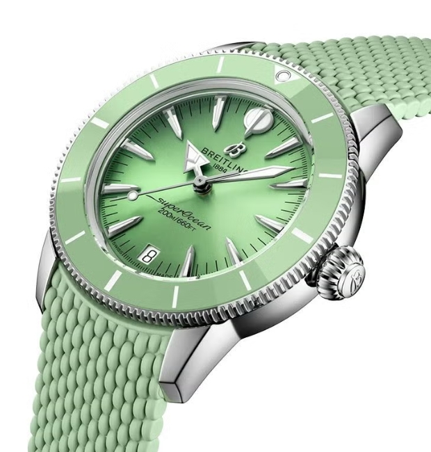 BREITLING スーパーオーシャンヘリテージ グリーン オートマチック 春夏新作 A10390361L1S1[1]