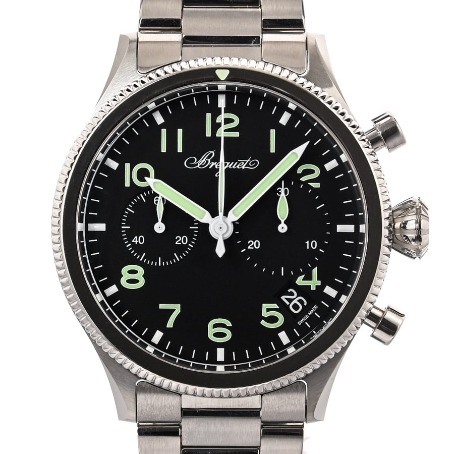 ブレゲ タイプ20 自動巻きクロノグラフ ブレスレット 2057ST/92/SW0