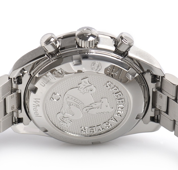 オメガ スピードマスター 自動巻き ブルー ステンレス ボーイズ 324.30.38.50.03.001[3]