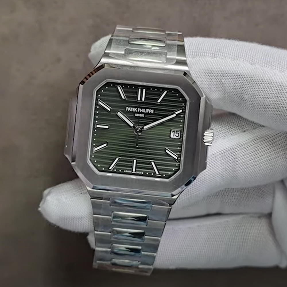 緑色 パテックフィリップ キュビタスコピー5821/1A/001 Cal.26-330 S Cムーブメント[1]