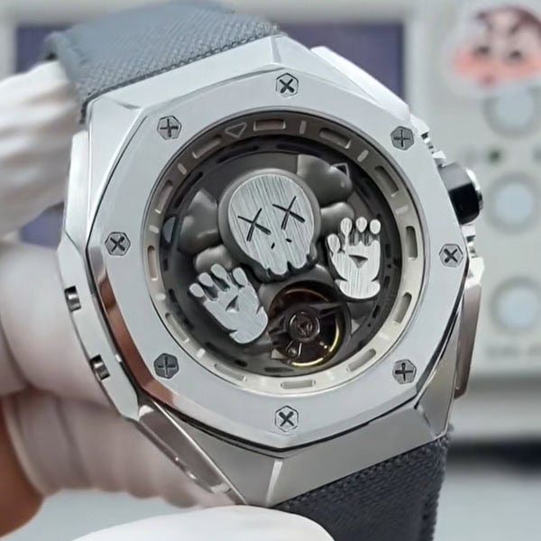 オーデマ ピゲ Ref. 26656TI.GG.D019VE.01ロイヤル オーク トゥールビヨン “コンパニオン” 高級腕時計[3]