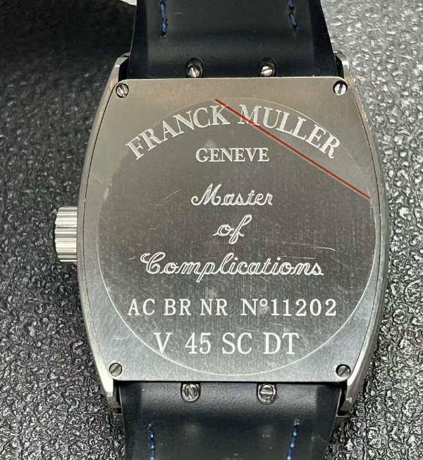 ABF工場 フランクミュラー ポパイ ヴァンガード V45高級腕時計 シルバー ブラック FM800ムーブメント[5]