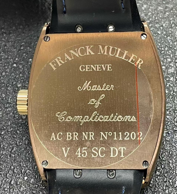 ABF工場 フランクミュラーレプリカ 新作 ポパイ ヴァンガード V45 ブラック ローズゴールド 44mm[4]