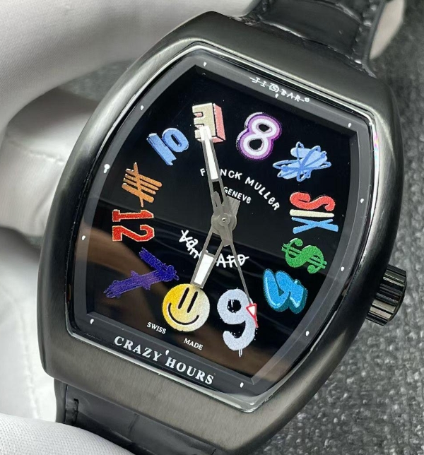 ABF工場 スーパーコピー時計フランクミュラー ポパイ ヴァンガード V45 ブラック 44mm FM800[2]