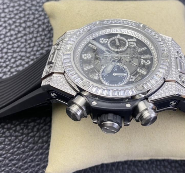 HB工場ウブロ ビッグバンチタニウム ジュエリ 44ｍｍ 1280ムーブメント421.NX.1170.RX.0904[3]