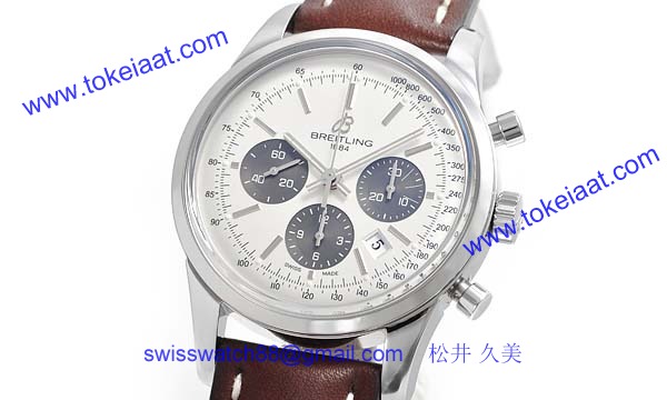 (BREITLING)ブライトリング ブランド コピー 時計 トランスオーシャン クロノグラフ A015G24KBA
