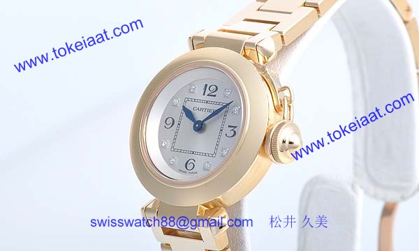 カルティエ時計ブランド通販コピー ミスパシャ WJ124015