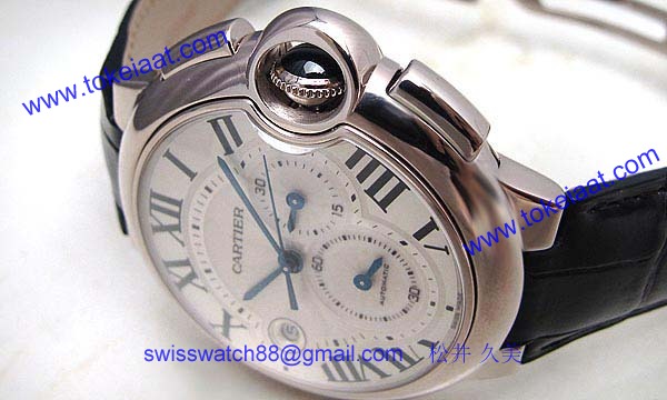 人気 カルティエ ブランド時計コピー 激安 バロンブルークロノ W6920005