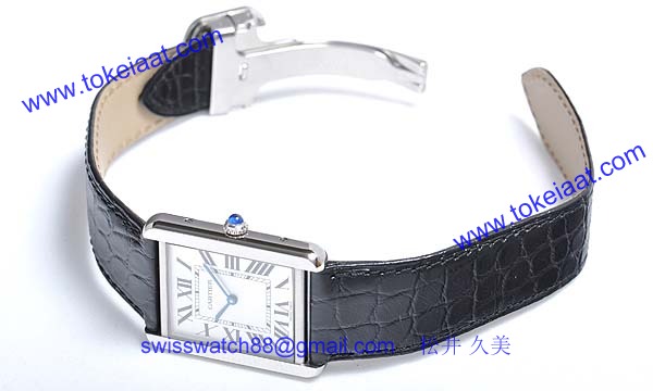 カルティエ時計ブランド 店舗 激安 タンクソロ　LM W5200003