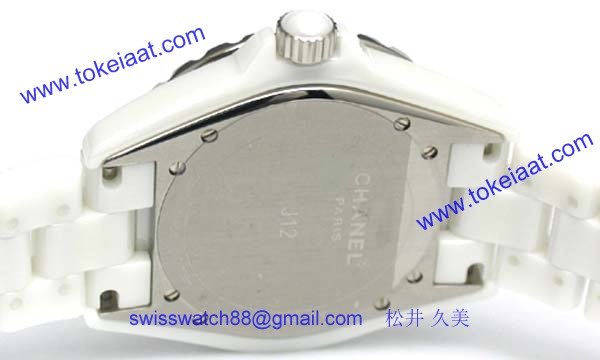 偽物CHANELシャネル時計 スーパーコピーJ12 オートマティック ピンクサファイアベゼル H2011