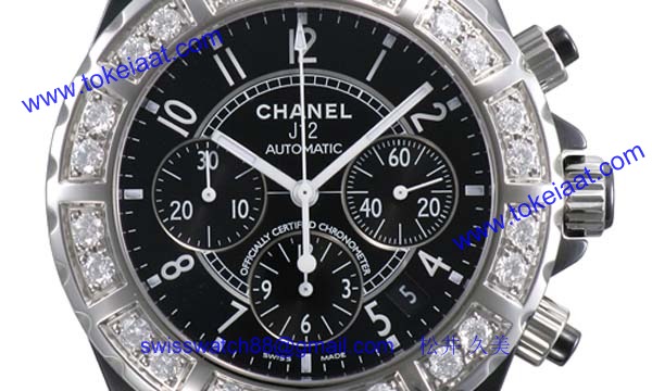 偽物CHANELシャネル時計 セラミック J12クロノ H1178