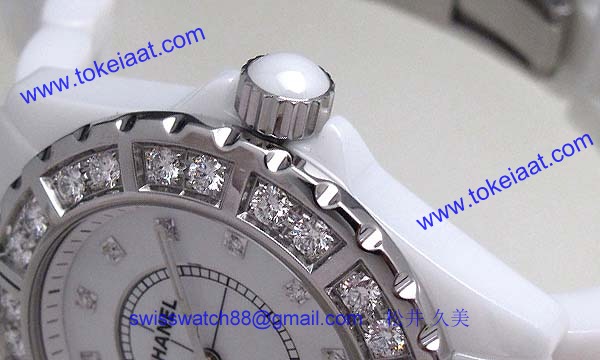 偽物CHANELシャネル時計 スーパーコピーJ12 ホワイトセラミック38 H2430