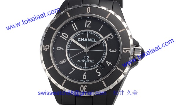 シャネル時計 CHANEL偽物 スーパーコピー J12 チタンセラミック タイプ メンズクロマティック GMT H3099