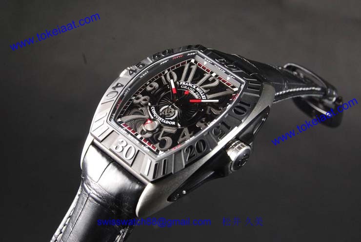 FRANCK MULLER フランクミュラー 時計 偽物 コンキスタドールグランプリ チタン 8900SCJ