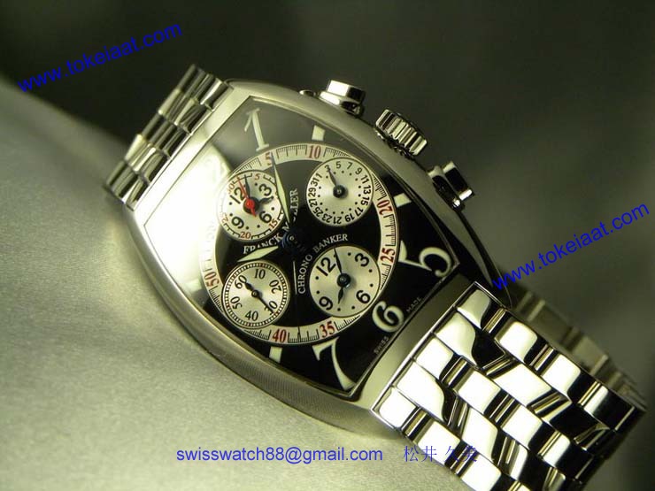 FRANCK MULLER フランクミュラー時計偽物 マスターバンカー クロノグラフ 7850CCMB