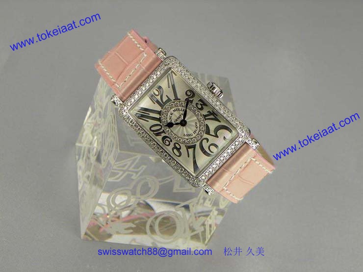 腕時計 コピー FRANCK MULLER フランクミュラー 激安 ロングアイランド 1Rダイヤモンド902QZDCD1RRELIEF