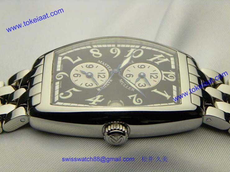 腕時計 コピー FRANCK MULLER フランクミュラー 激安 マスターバンカー ブラック 2852MB
