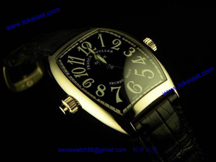 FRANCK MULLER フランクミュラー スーパーコピー時計 シークレットアワーズ ブラック 7880SEH1