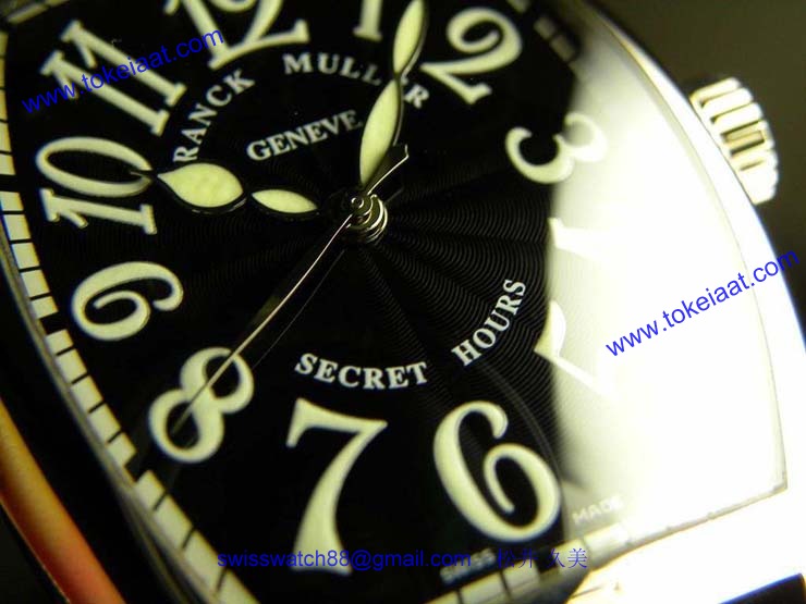 FRANCK MULLER フランクミュラー スーパーコピー時計 シークレットアワーズ ブラック 7880SEH1