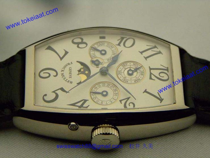 FRANCK MULLER フランクミュラー スーパーコピー時計 トノウカーベックス パーペチュアルカレンダー 5850QP24