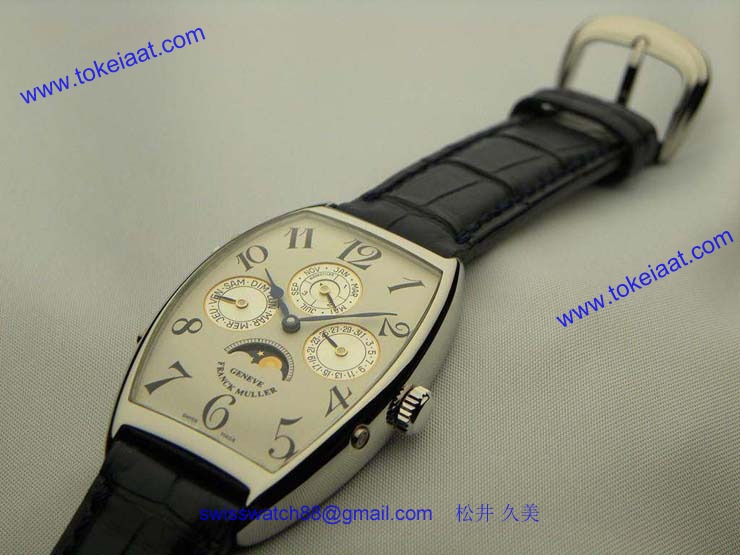FRANCK MULLER フランクミュラー スーパーコピー時計 ヴィンテージ カーベックス 永久カレンダー 2850QP