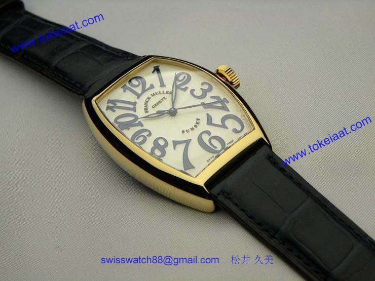 腕時計 コピー FRANCK MULLER フランクミュラー トノウカーベックス サンセット 5850SCSUN_3N