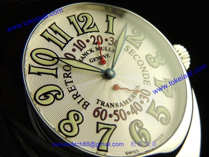 フランク・ミュラー コピー 時計 トランスアメリカ　ビーレトロセコンド 2000SR AC White