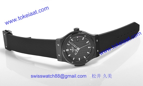 (HUBLOT)ウブロ ブランドコピー クラシック フュージョン ブラックマジック セラミック４２ｍｍ 542.CM.1770.RX