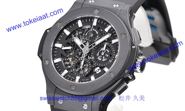 (HUBLOT)ウブロ コピー時計 ビッグバン アエロバン ブラックマジック ブラックセラミック 311.CI.1170.RX