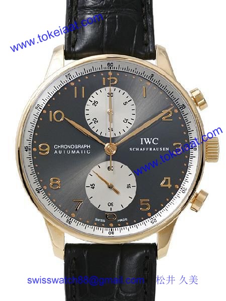 ブランド IWC時計スーパーコピー ポルトギーゼ クロノグラフ ジャッキーチェン Ref.IW371433