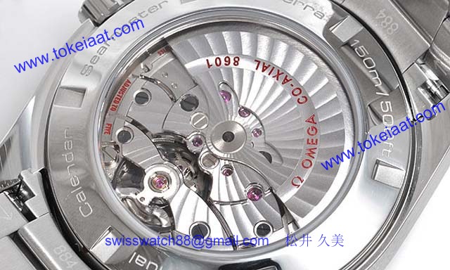 オメガ 時計 OMEGA腕時計コピー シーマスターコーアクシャルアクアテラアニュアルカレンダー 231.10.43.22.02.001