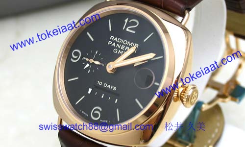 パネライ(PANERAI) スーパーコピー時計 ラジオミール 10デイズGMT PAM00273