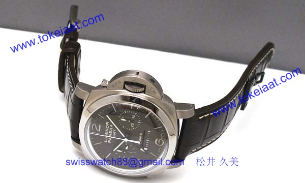 パネライ(PANERAI) ルミノールスーパー時計コピー1950 8デイズクロノ モノプルサンテGMT PAM00311