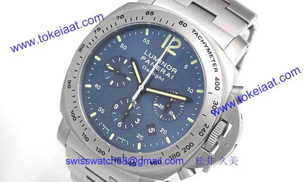 パネライ(PANERAI) ルミノールスーパー時計コピークロノ デイライト PAM00327