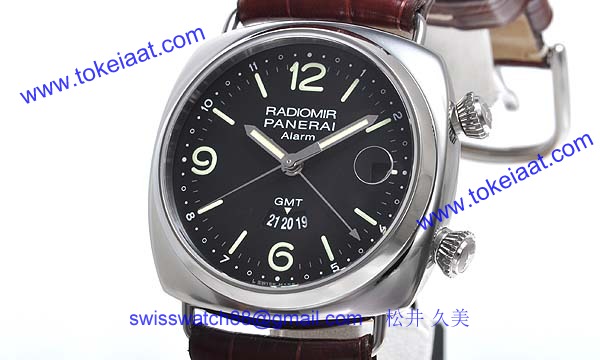 パネライ(PANERAI) スーパーコピー時計 ラジオミール GMTアラーム PAM00355