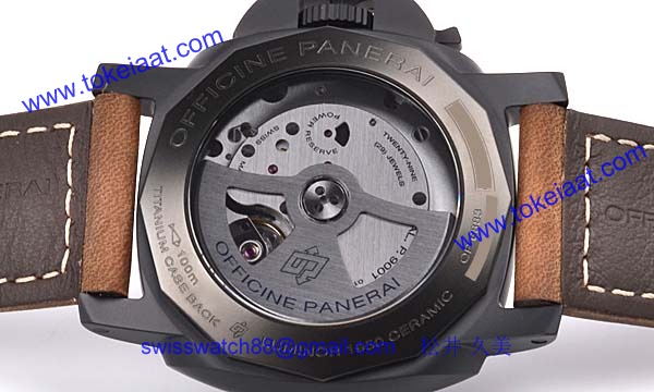 パネライ(PANERAI) ルミノールスーパー時計コピー1950 3デイズ GMT オートマチック チェラミカ PAM00441