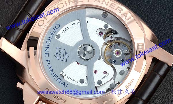 パネライ(PANERAI) コピー時計 ルミノール1950マリーナ3デイズ オートマチック42㎜ PAM00393