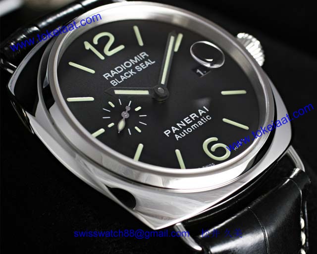 PANERAIパネライ スーパーコピー時計 オートマティック ブラックダイアル PAM00287