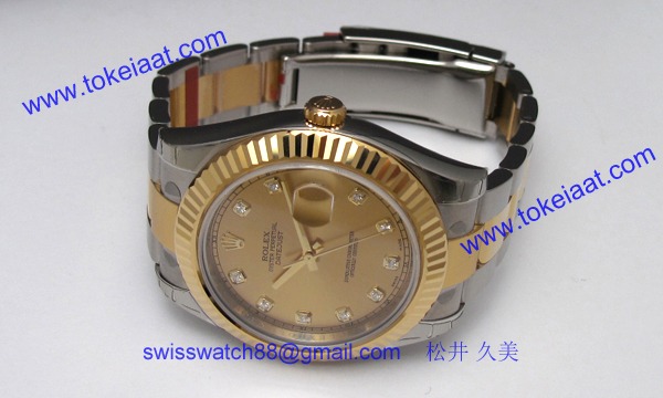 ロレックス(ROLEX) 時計 デイトジャストII 116333G