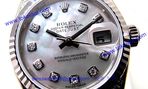 ロレックス(ROLEX) 時計 デイトジャスト 179239NG