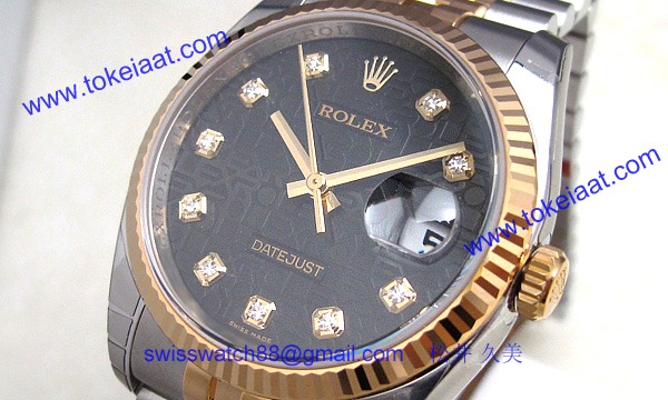 ロレックス(ROLEX) 時計 デイトジャスト 116233G