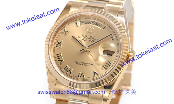 ロレックス(ROLEX) 時計 デイデイト 118238