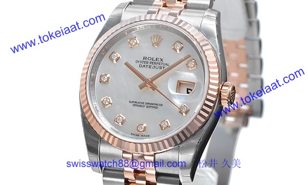 ロレックス(ROLEX) 時計 デイトジャスト 116231NG