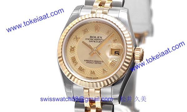 ロレックス(ROLEX) 時計 デイトジャスト 179173NRD