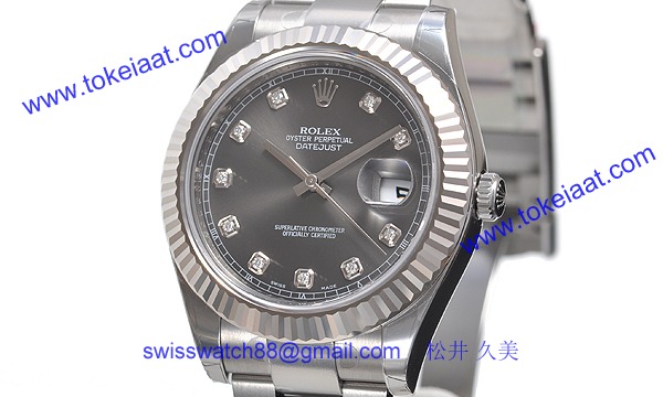 ロレックス(ROLEX) 時計 デイトジャストII 116334G