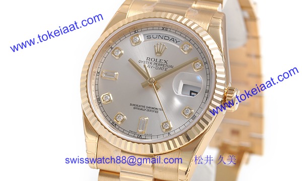 ロレックス(ROLEX) 時計 デイデイト 118238A