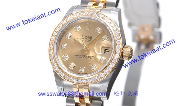 ロレックス(ROLEX) 時計 デイトジャスト 179383G