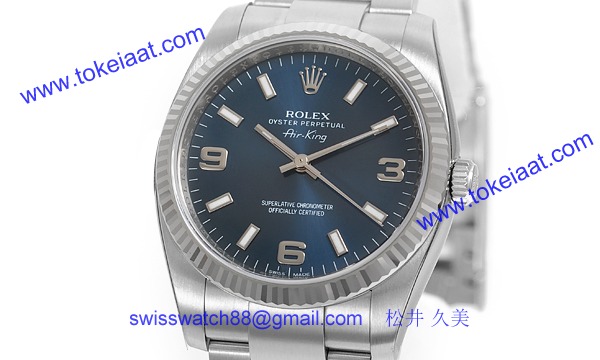 ロレックス(ROLEX) 時計 エアキング 114234